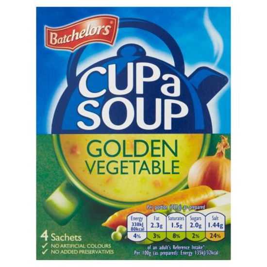 Picture of BATCHELORS CUP SOUP GOLDEN VEG